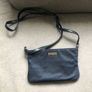 Kate Spade navy blue nylon purse